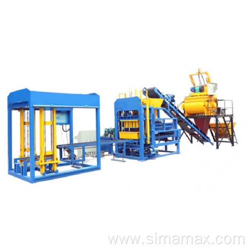 Various shapes and size bricks block machine